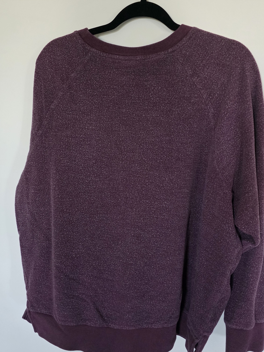 Victoria’s Secret PINK Plum Crewneck Sweatshirt Women’s Large Cozy Lounge - Picture 4 of 4